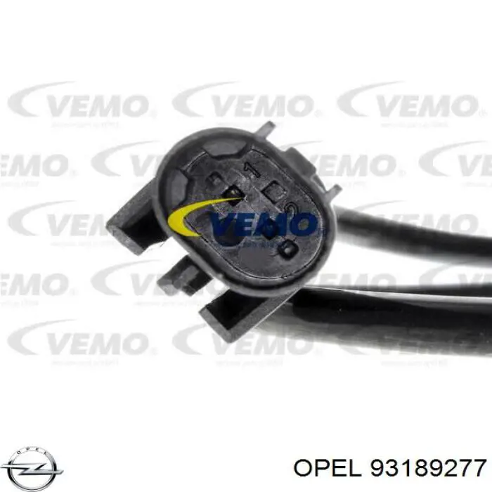 93189277 Opel sensor abs trasero