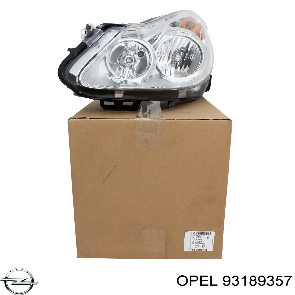 Faro Opel 93189357 precio, desde 103,09 EUR