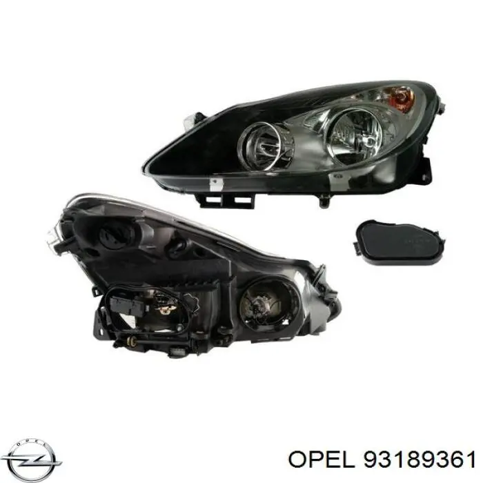 Faro Opel 93189361 precio, desde 127,78 EUR