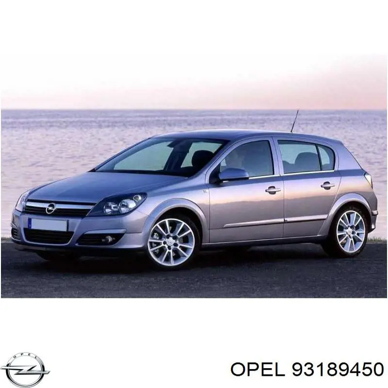93189450 Opel barra de acoplamiento