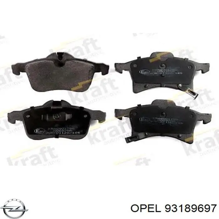 Pastillas de freno delanteras Opel Corsa X12