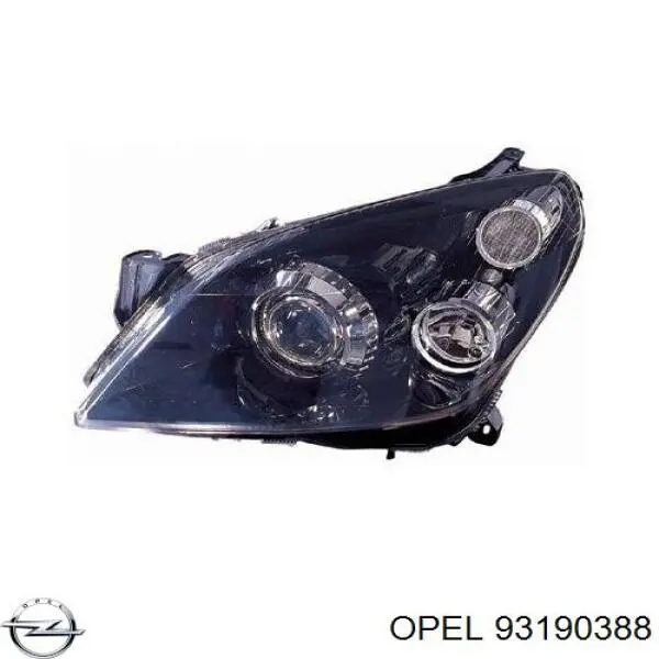 Faro Opel 93190388 precio, desde 208,79 EUR