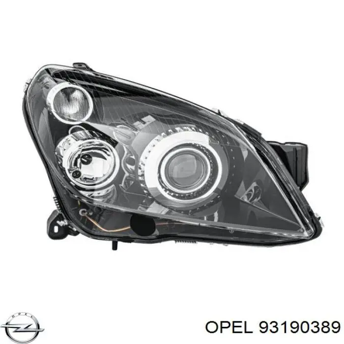 Faro derecho General Motors 93190389 precio, desde 213,44 EUR