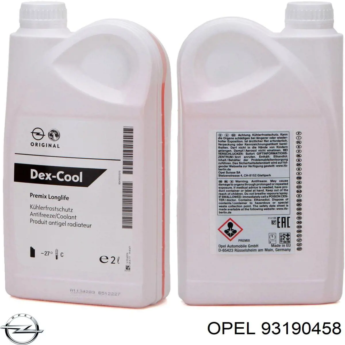 93190458 Opel Filtro de gasolina