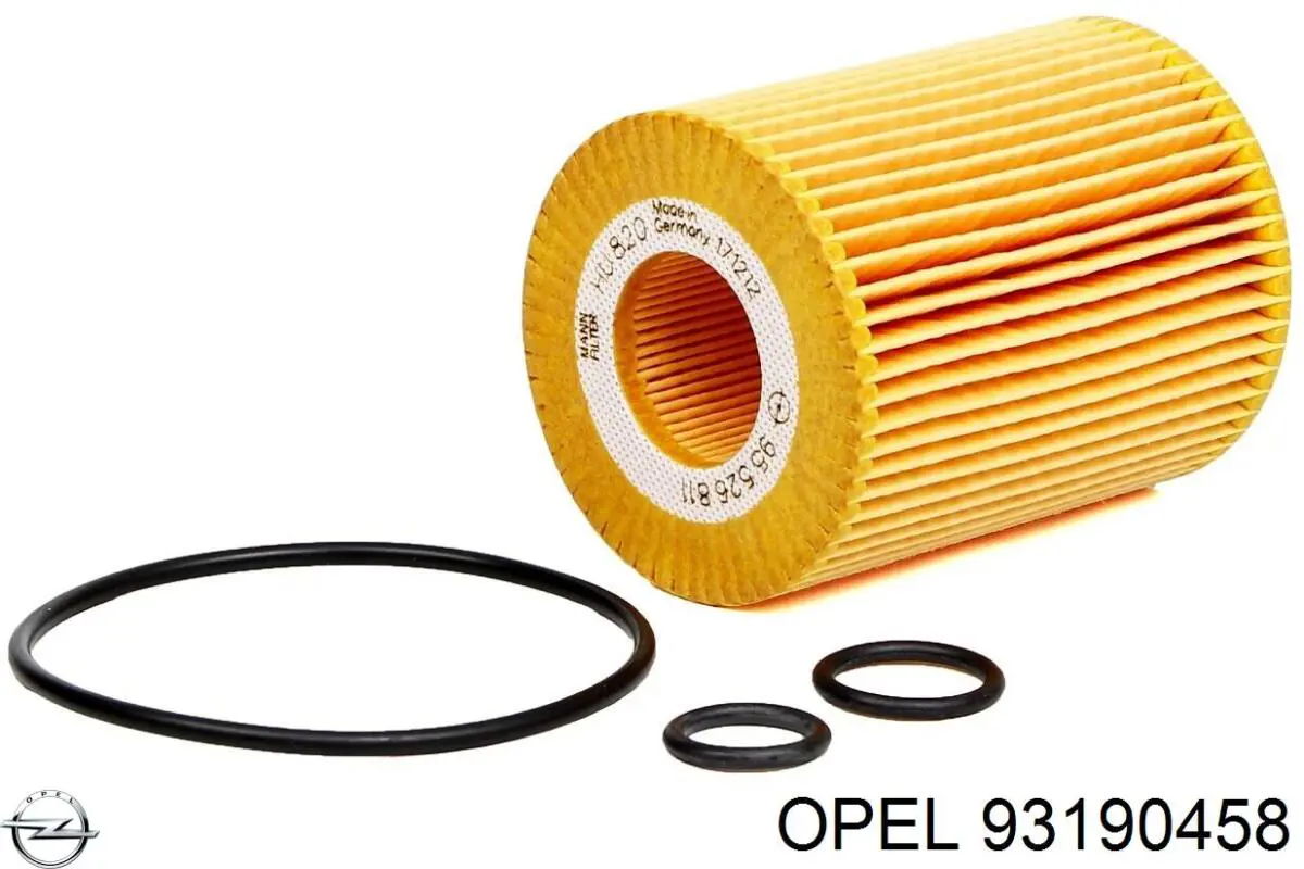 93190458 Opel filtro de combustible
