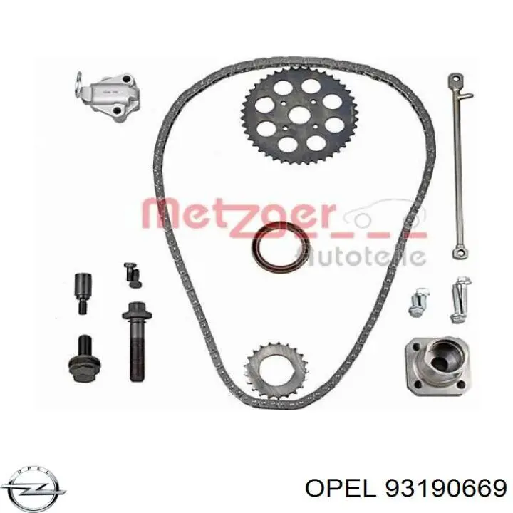 93190669 Opel piñón cadena distribución