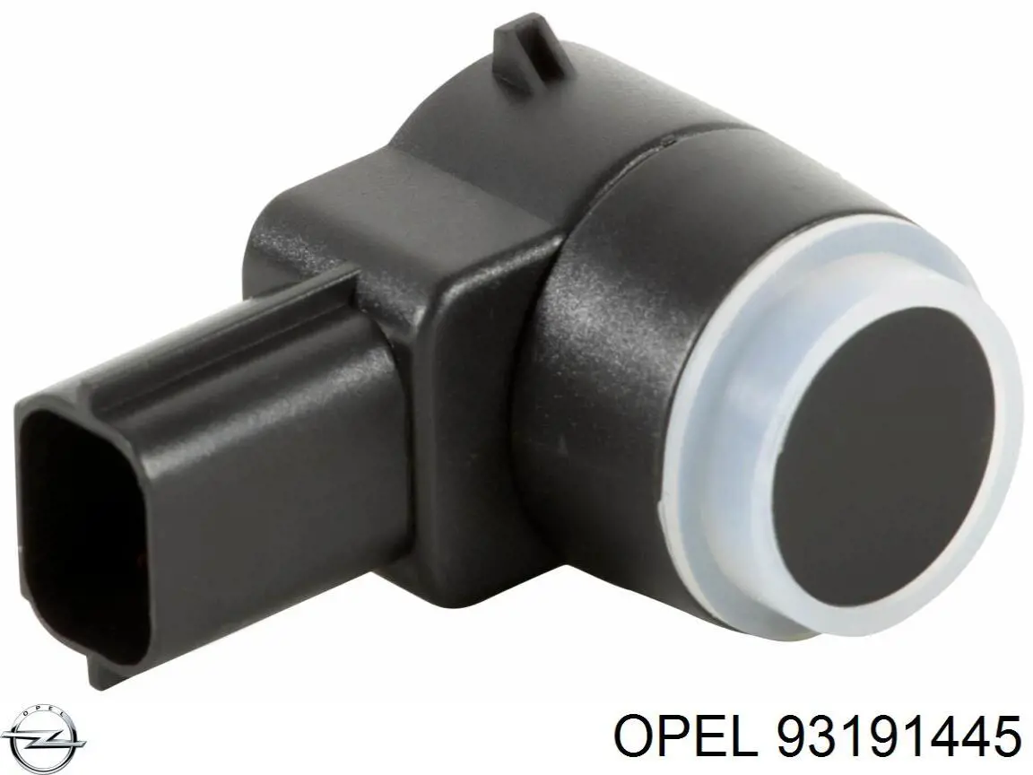 Sensor de aparcamiento trasero 93191445 Opel