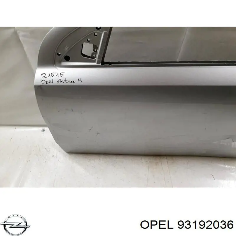 Puerta del conductor Opel Astra H