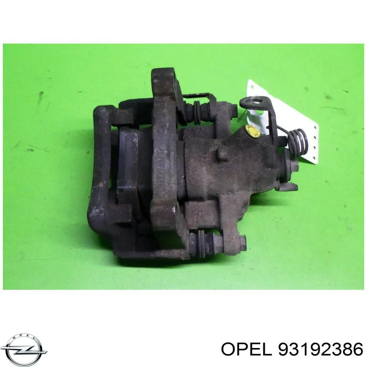 93192386 Opel pinza de freno trasera izquierda