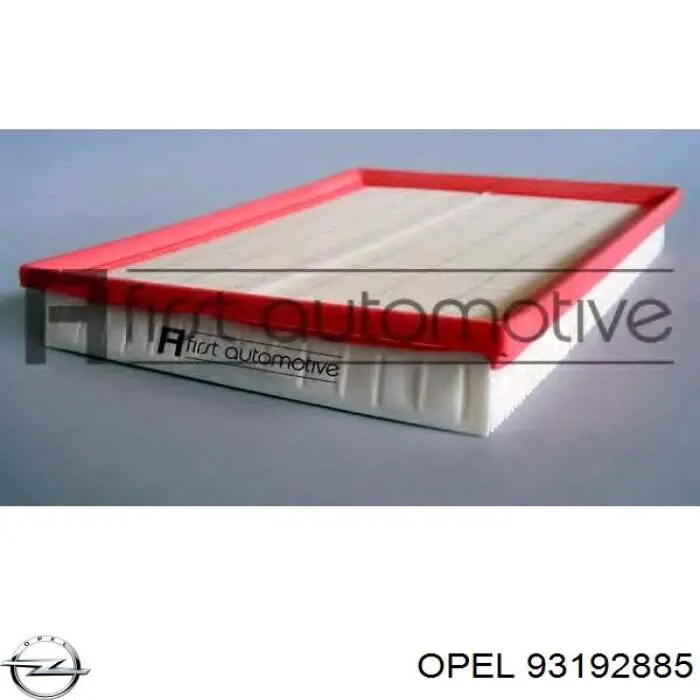Filtro de aire 93192885 Opel