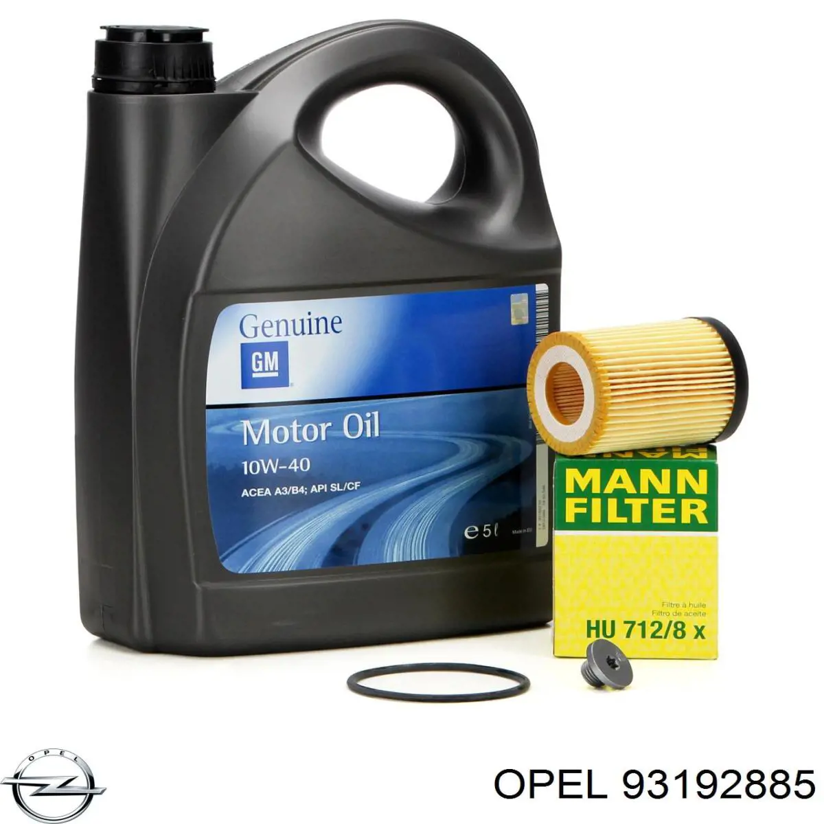 El filtro de aire Opel 93192885 precio, desde 6,03 EUR