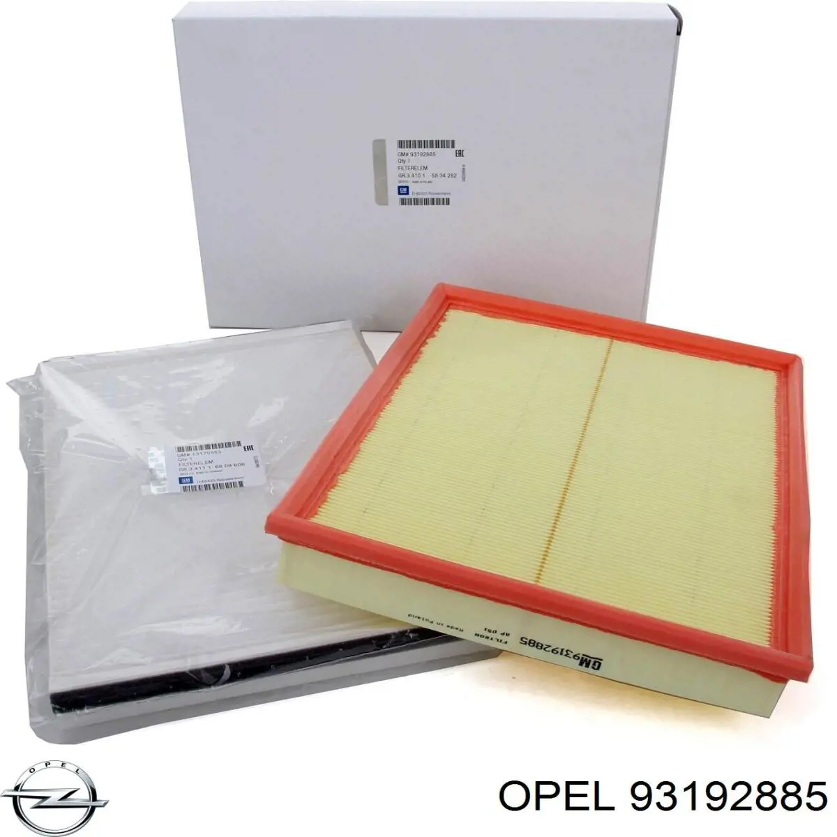 Comprar 93192885 Opel Filtro de aire