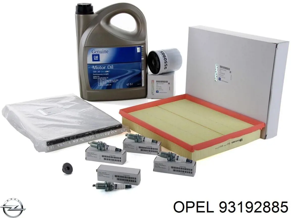 Filtro aire Opel 93192885
