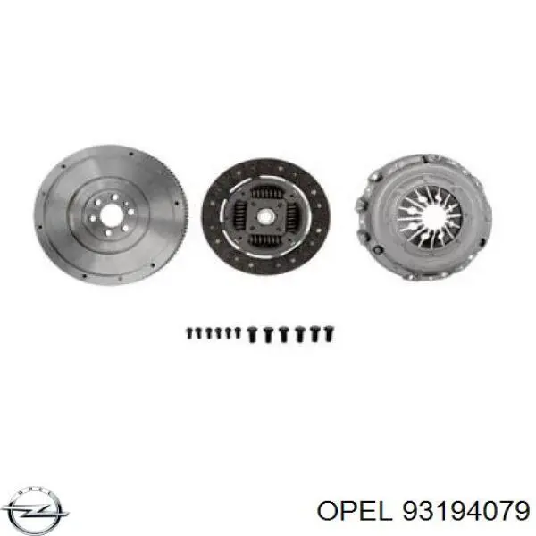 93194079 Opel kit de embrague (3 partes)