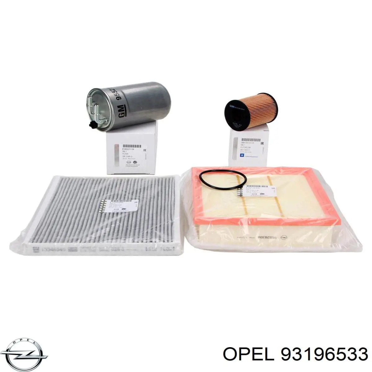 93196533 Opel Filtro de gasolina
