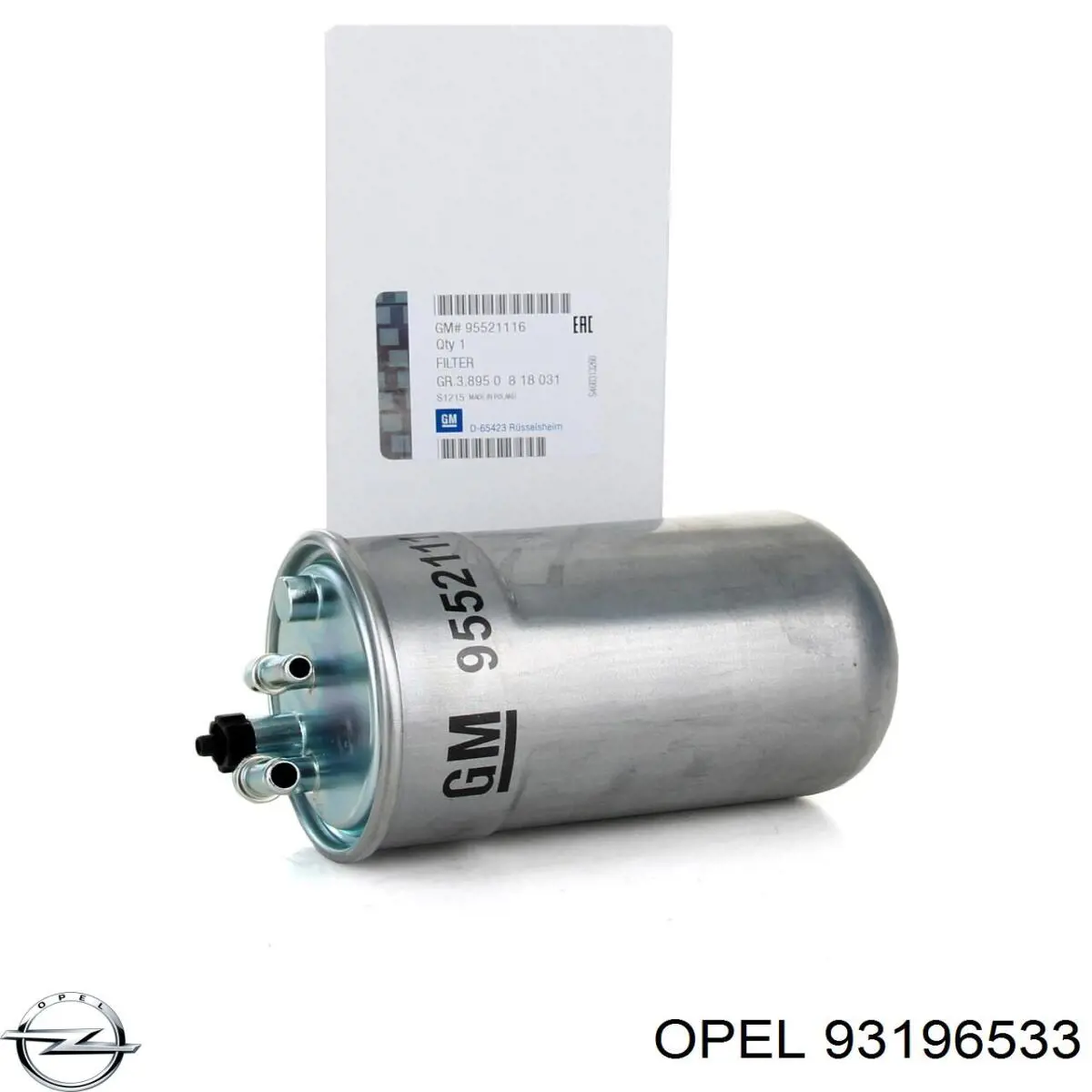 Comprar 93196533 Opel Filtro diesel
