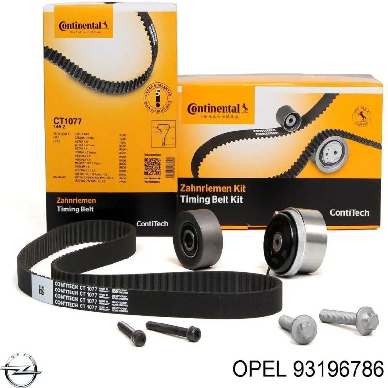 Comprar 93196786 Opel Kit de correa de distribución