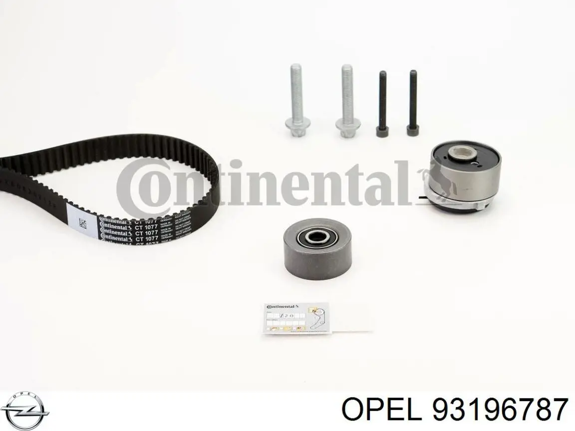 93196787 Opel kit de distribución