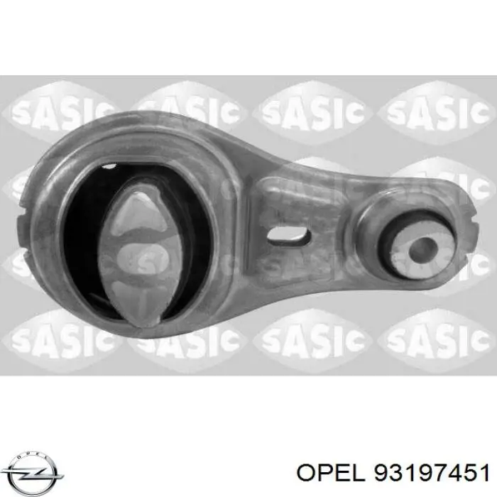 93197451 Opel soporte de motor trasero