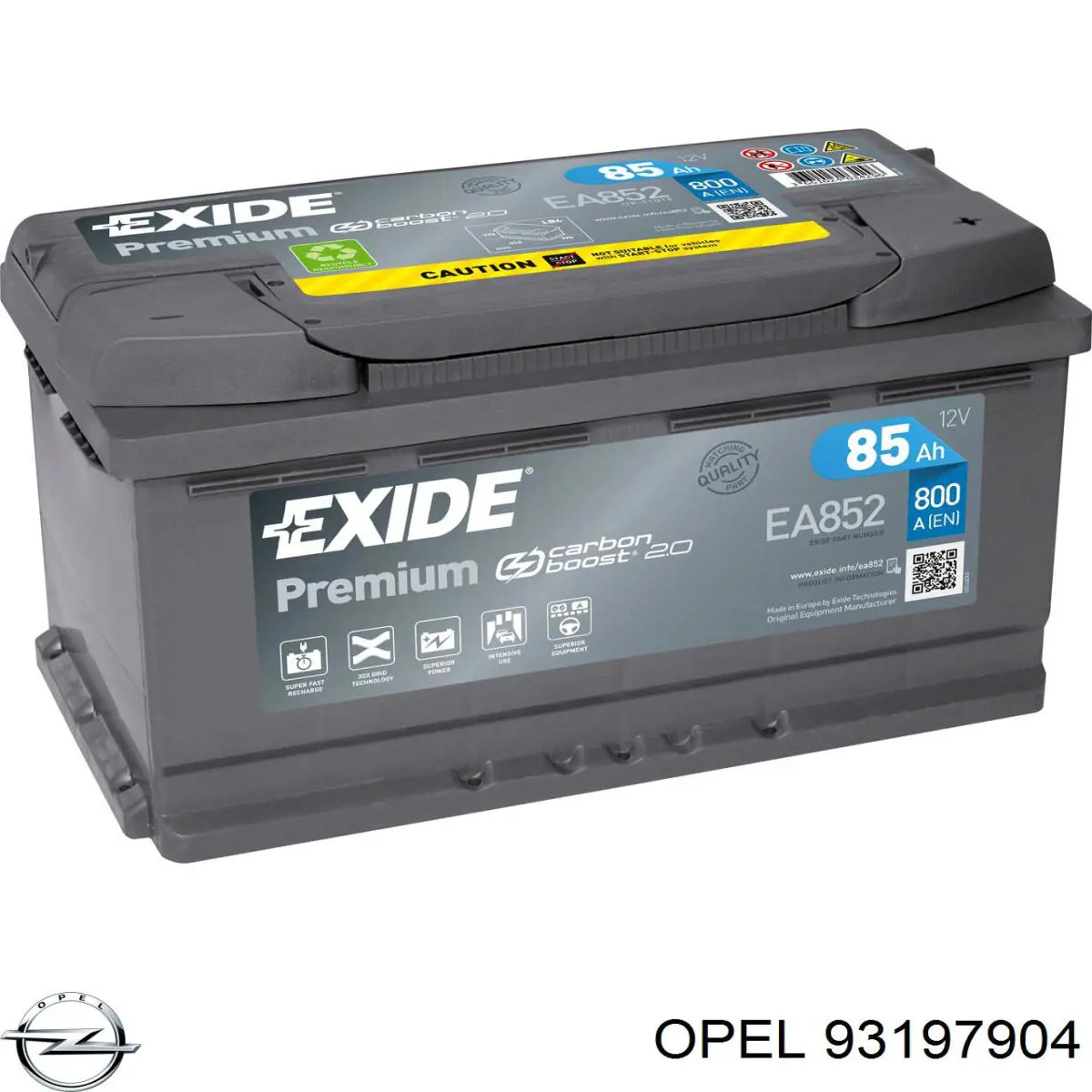 Comprar DA80 Duracell Batería de coche