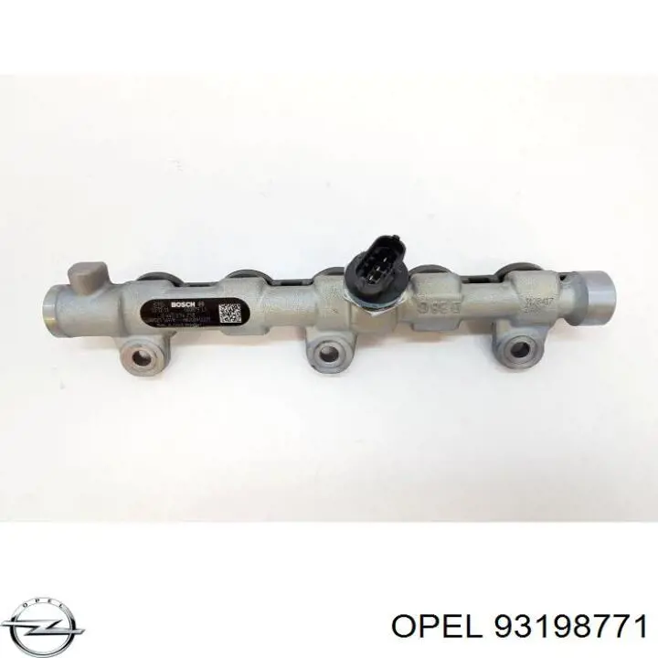 93198771 Opel rampa de inyectores