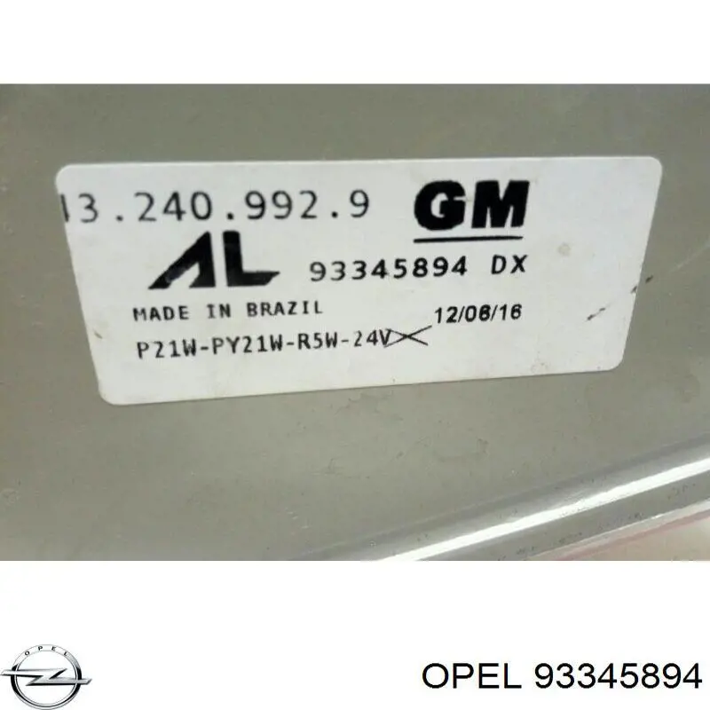 Piloto trasero derecho para Opel Astra H L69