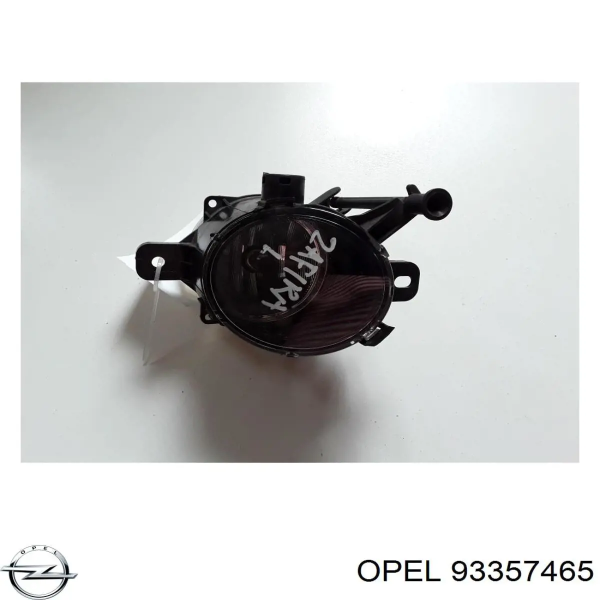 93357465 Opel faro antiniebla izquierdo