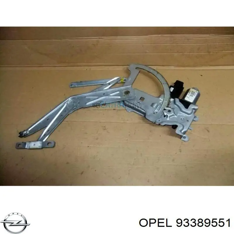 Comprar 93389551 Opel Motor ventanilla coche, puerta delantera izquierda