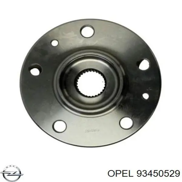 93450529 Opel cubo de rueda delantero