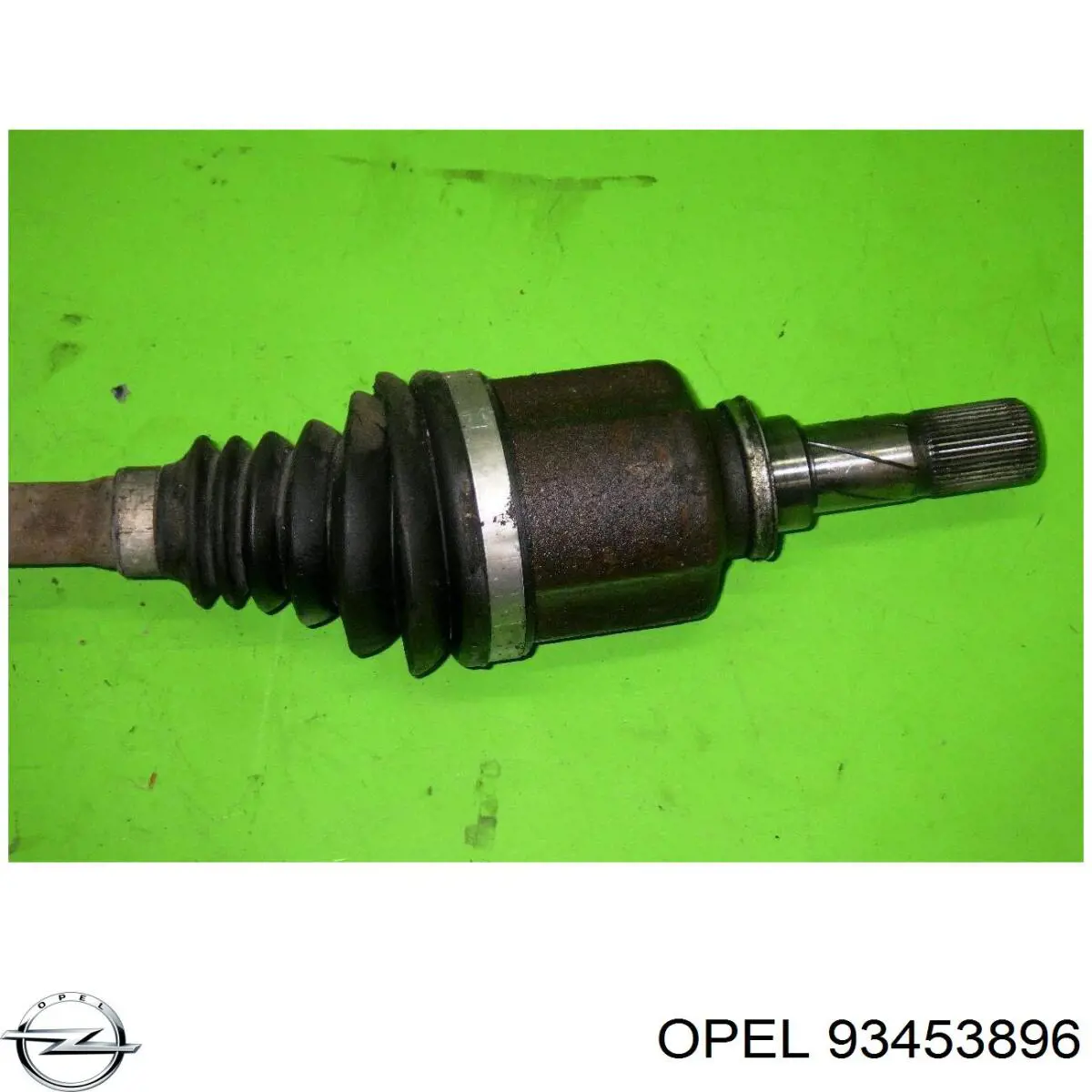 93453896 Opel árbol de transmisión delantero izquierdo