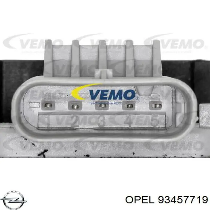 93457719 Opel sensor de óxido de nitrógeno nox delantero