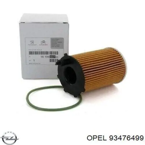93476499 Opel filtro de aceite