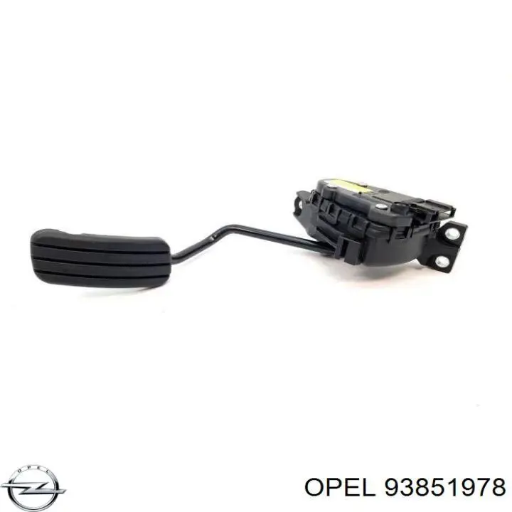 93851978 General Motors pedal de acelerador