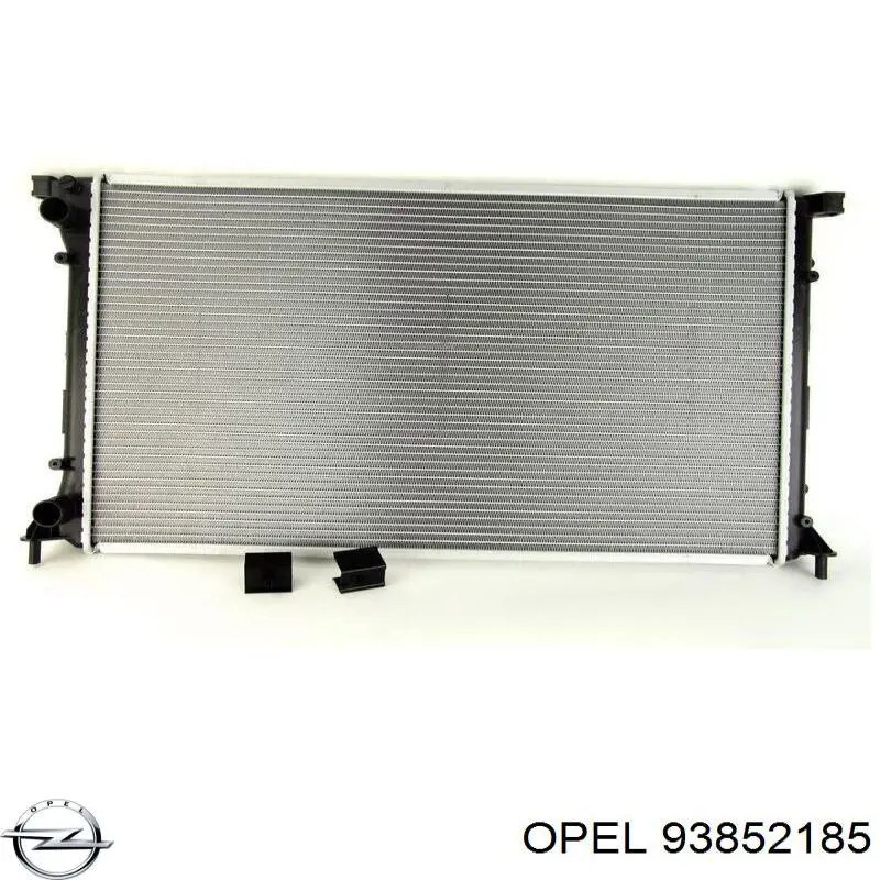 93852185 Opel radiador refrigeración del motor