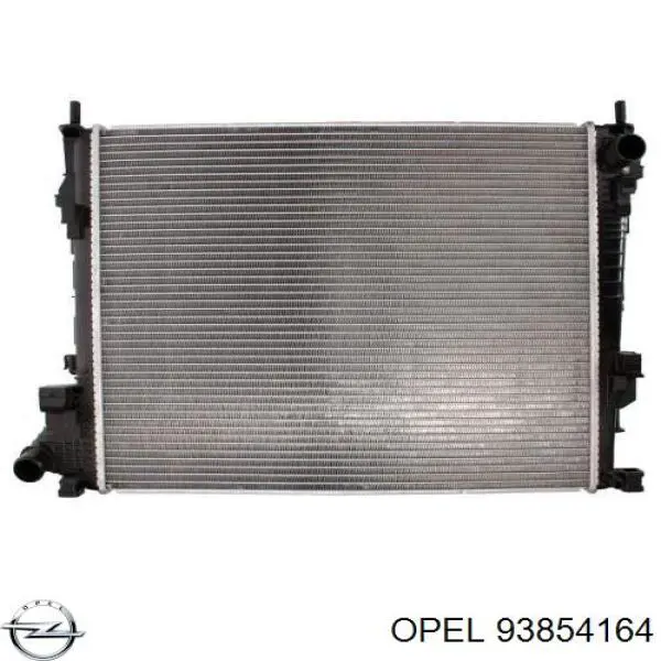 93854164 Opel radiador refrigeración del motor