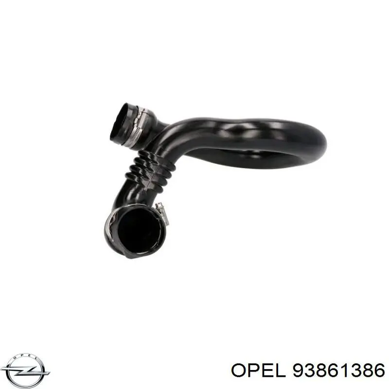 Tubo de salida de aire del turbocompresor Opel 4421904