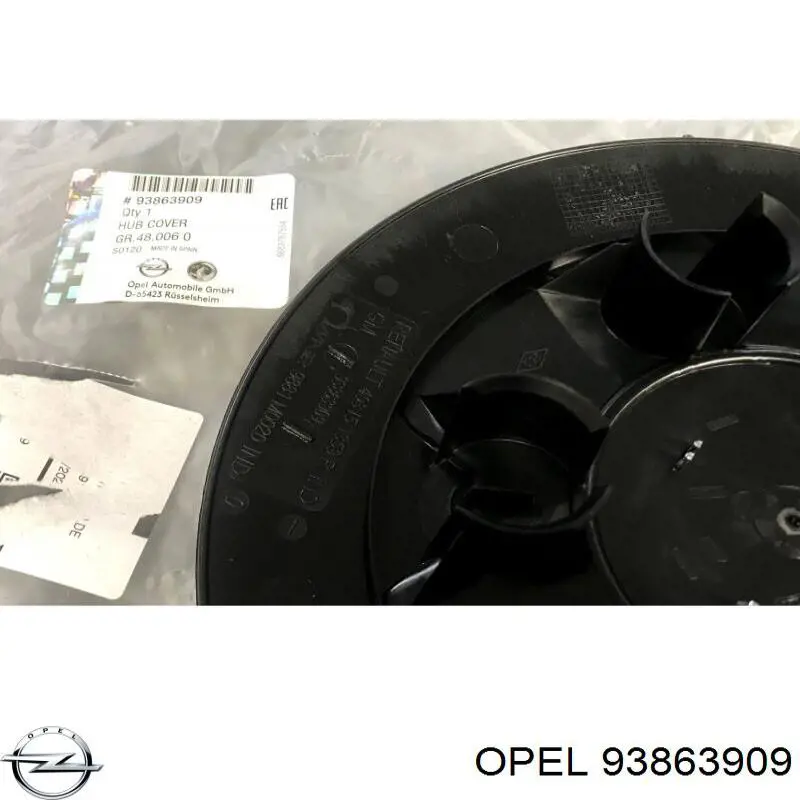 Comprar 93863909 Opel Tapa de rueda