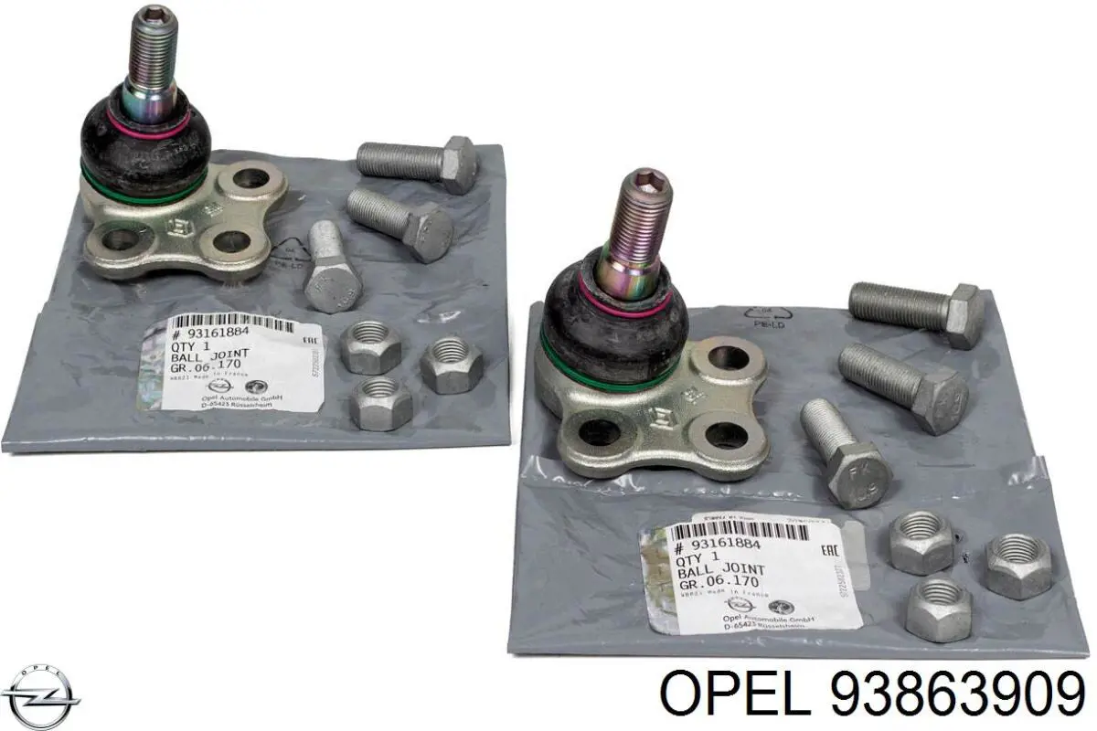 93863909 Opel Cubierta de la Llanta