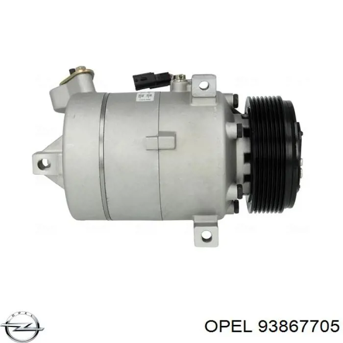 93867705 Opel compresor de aire acondicionado