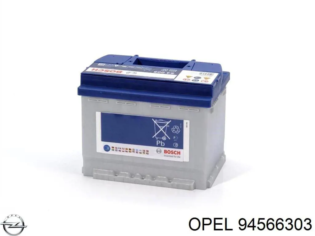 Batería de Arranque Opel (94566303)