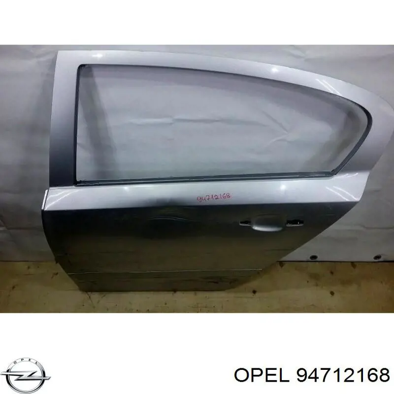 94712168 Opel puerta trasera izquierda