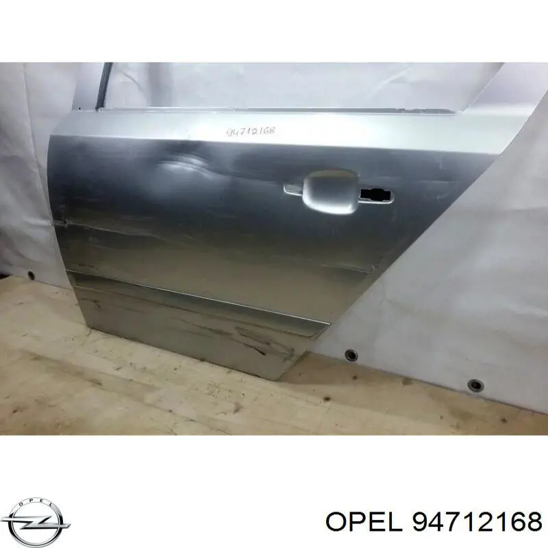 Puerta trasera izquierda Opel 94712168 precio, desde 108,90 EUR
