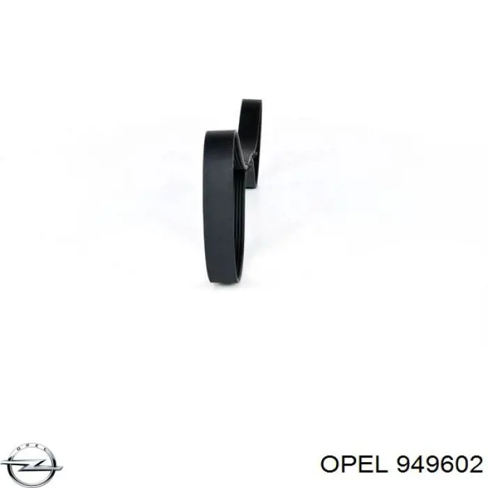 949602 Opel correa trapezoidal