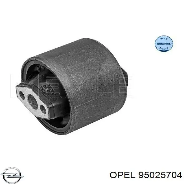 95025704 Opel barra oscilante, suspensión de ruedas delantera, inferior derecha