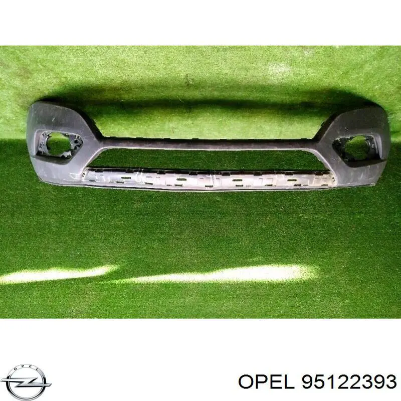 95122393 Opel parachoques delantero, parte inferior