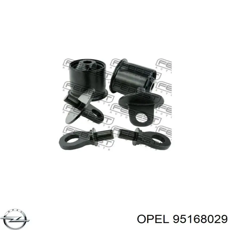 95168029 Opel subchasis trasero soporte motor