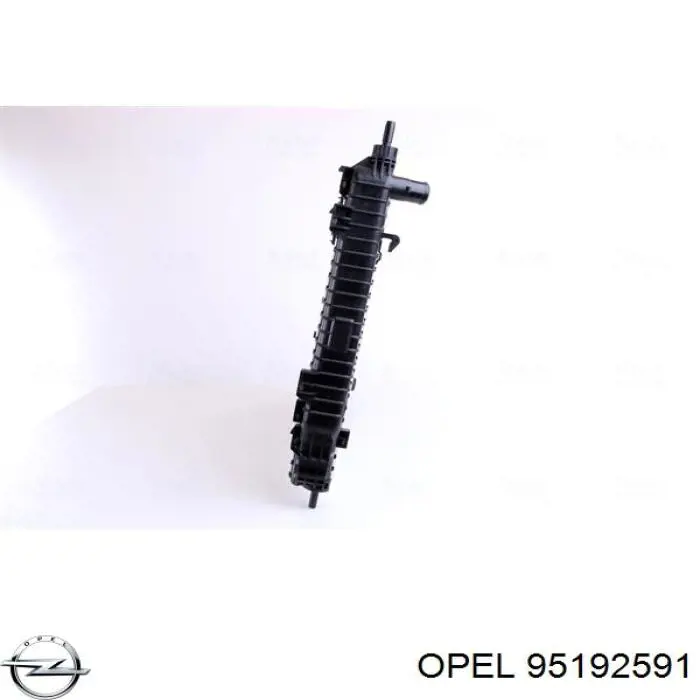 95192591 Opel radiador enfriamiento de combustible