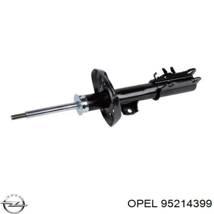 95214399 Opel tope de amortiguador delantero, suspensión + fuelle