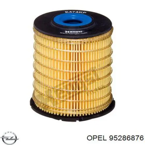Filtro de combustible 95286876 Opel