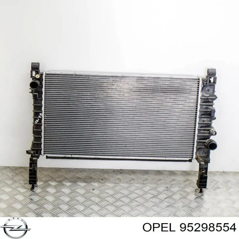 Radiador 95298554 Opel